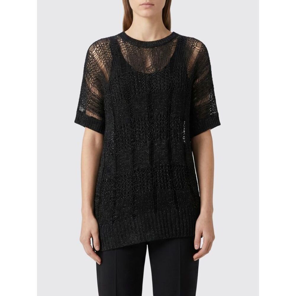 Yohji Yamamoto Women Long Asymmetric Sweater Yohji Yamamoto